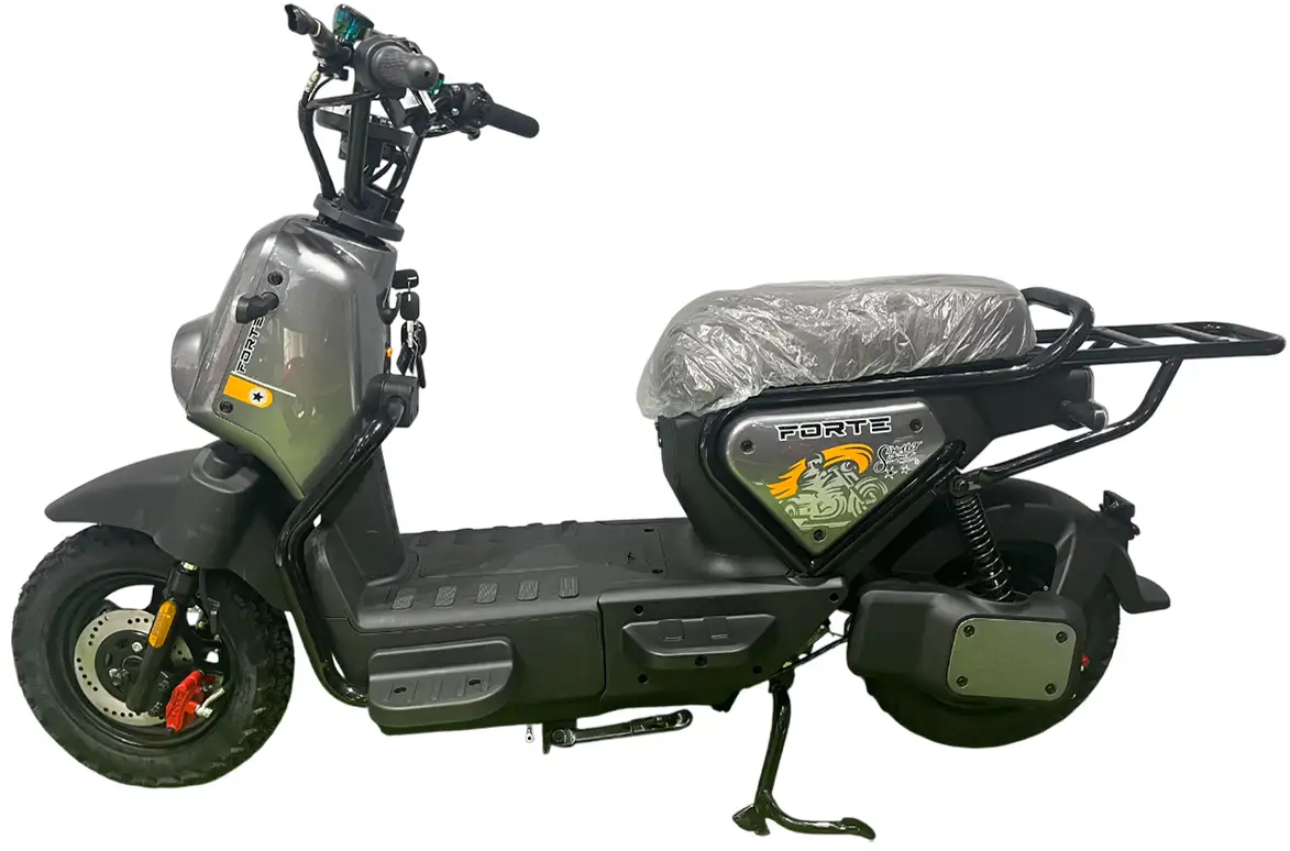 Электроскутер Forte RAZOR Gray (+Аккумулятор 12V20A/25А 6 шт.) - Фото 1