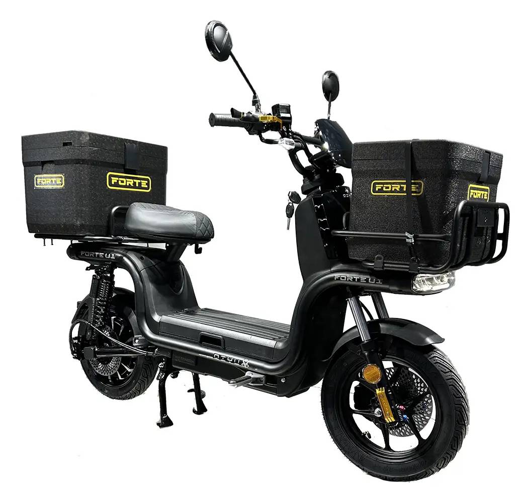 Электроскутер Forte U1 Black - Фото 1