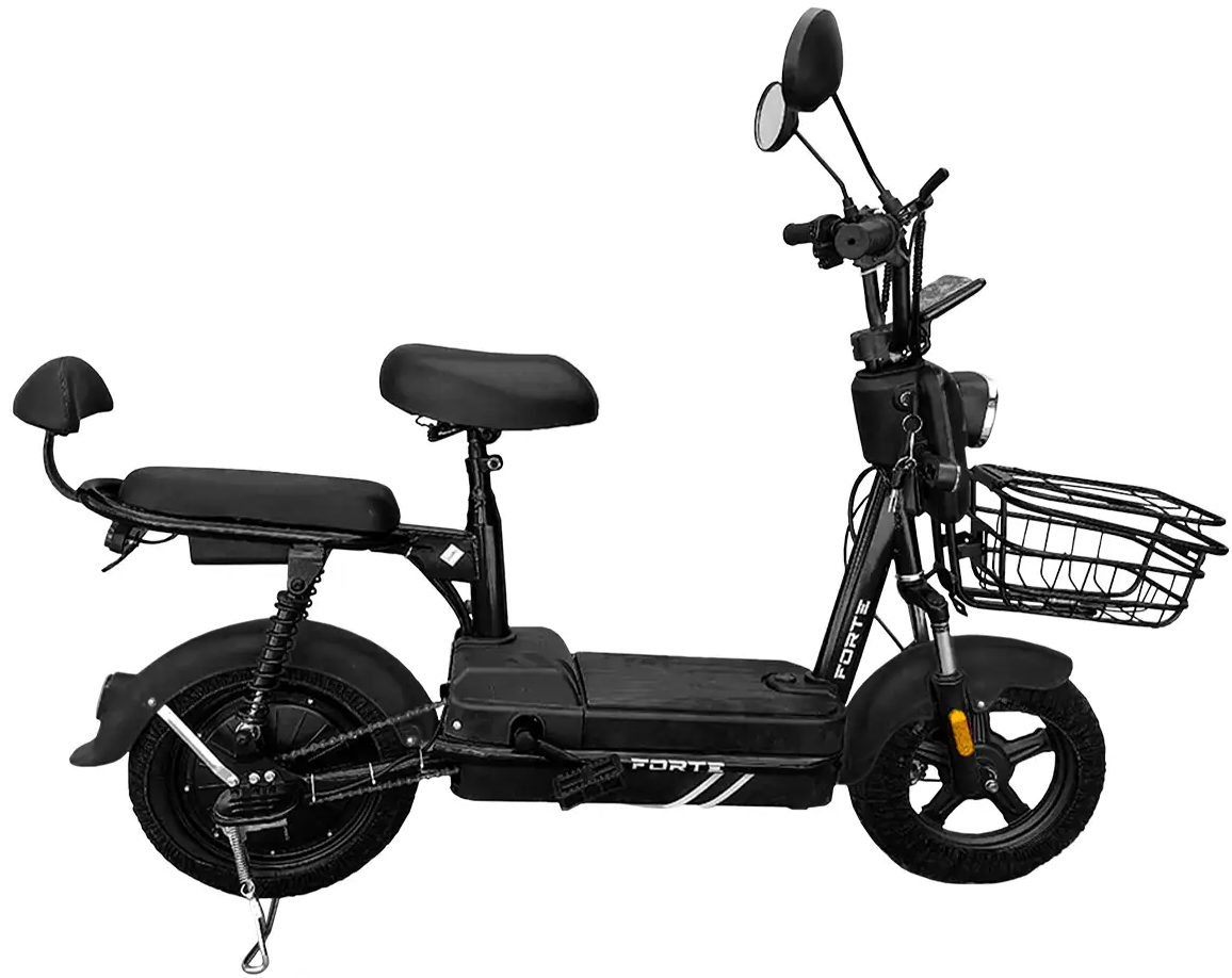 Электроскутер Forte X1 Black - Фото 1