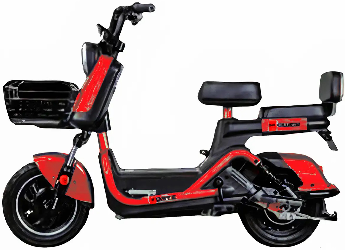 Электроскутер Forte RITM Red (+Аккумулятор 12V20A/25А 5 шт.) - Фото 1