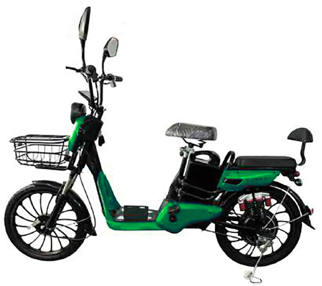 Электроскутер Forte UNO Green (+Аккумулятор 12V15A/12А 4 шт.) - Фото 1