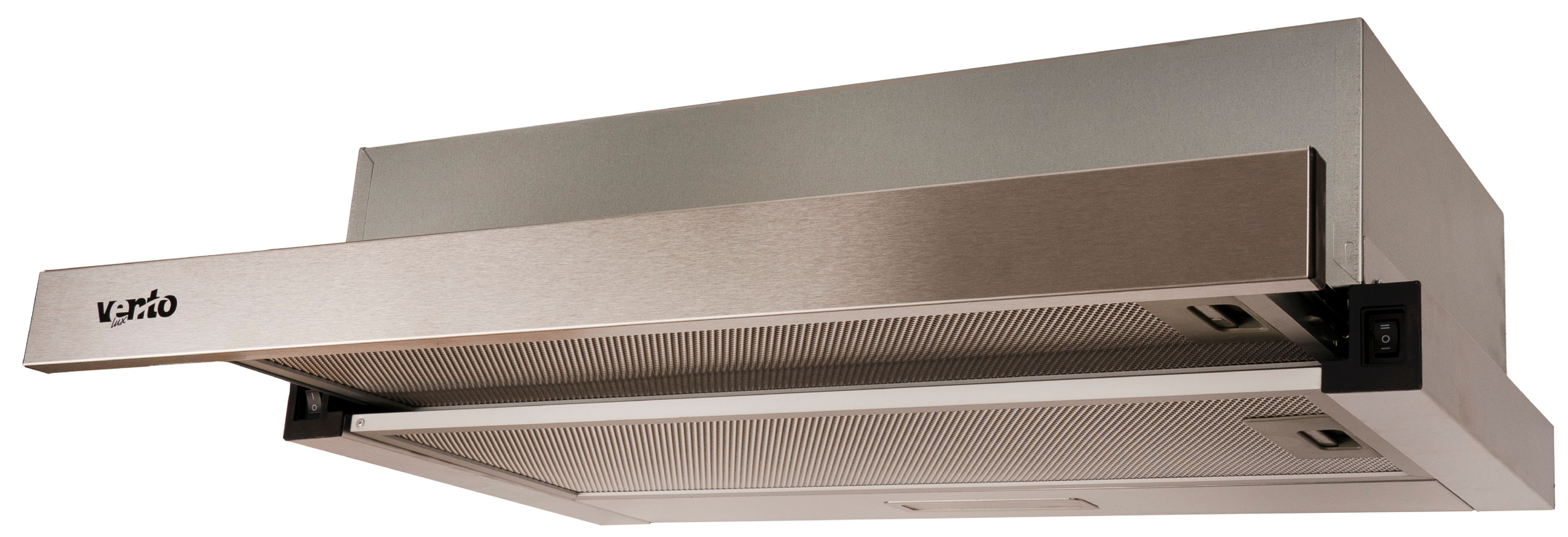 Вытяжка встраиваемая Ventolux GARDA 60 INOX (500) LED - Фото 1