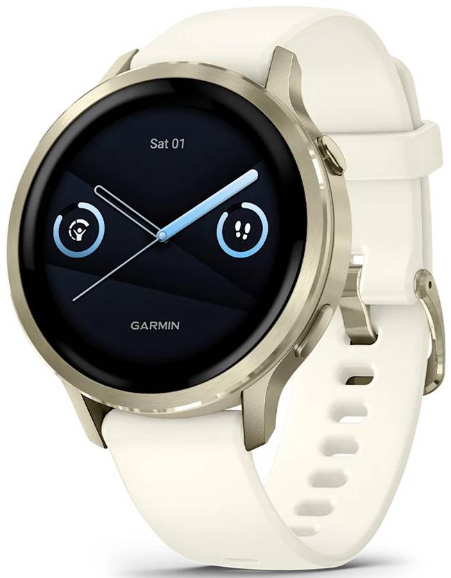 Купить Смарт-часы Garmin Venu 4 (41mm), Beige w/ Lunar Gold + Bone (010-03013-00) - Фото 1 Смарт-часы Garmin Venu 4 (41mm), Beige w/ Lunar Gold + Bone (010-03013-00) - Фото 1