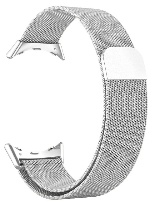 Ремешок для смарт-часов Armorstandart Milanese Magnetic Band for Google Pixel Watch / Watch 2 / Watch 3 41 mm Silver (ARM75448) - Фото 1