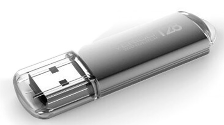 Флеш USB Verico 128Gb Wanderer Gray (1UDOV-M4GYC3-NN) - Фото 1