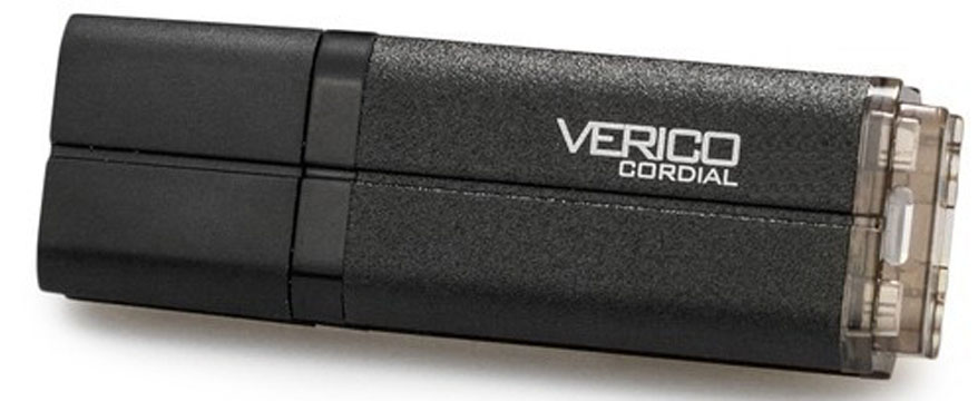 Флеш USB Verico Cordial 64 GB Black (1UDOV-MFBK63-NN) - Фото 1