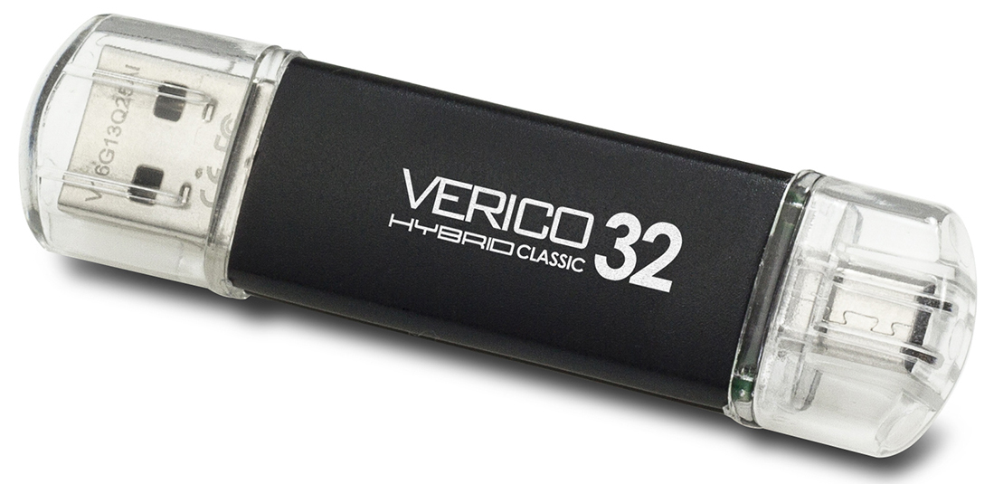 Флеш USB Verico Hybrid 32 GB Classic (1UDOV-MIBK33-NN) - Фото 1