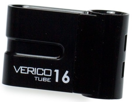 Флеш USB Verico Tube 16 GB Black (1UDOV-P8BKG3-NN) - Фото 1