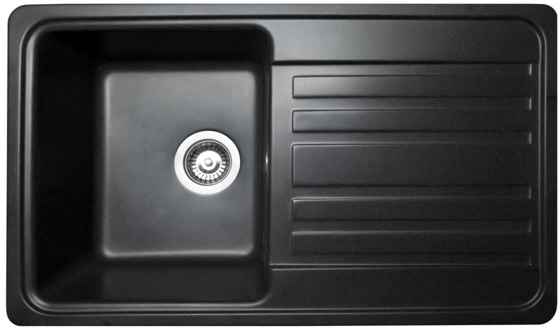 Купить Мойка кухонная Miraggio VERSAL Black Shine - Фото 1 Мойка кухонная Miraggio VERSAL Black Shine - Фото 1
