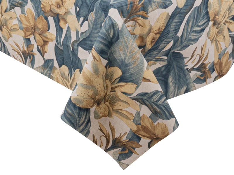 Скатертина квадратна Lefard Versalles flor oceano 140х140 см (715-307) - Фото 1