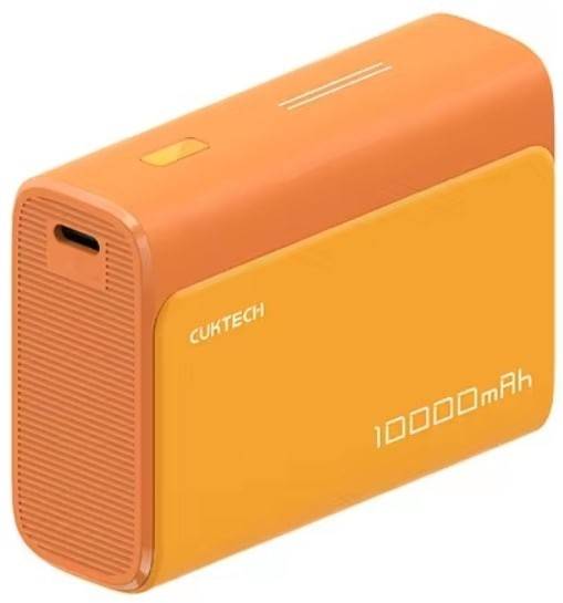 Батарея мобильная CUKTECH PB100 10000 mAh 30W 1C1A Orange - Фото 1