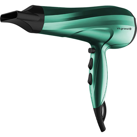 Фен ViLgrand VHD-2430 Green - Фото 1