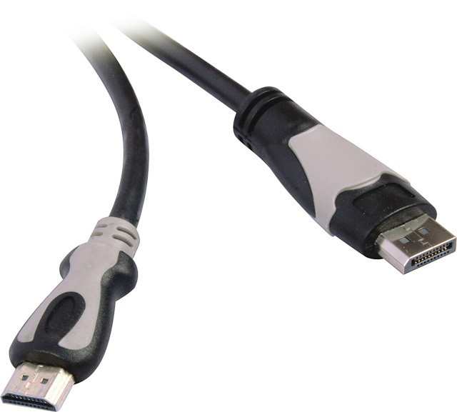 Кабель HDMI Viewcon DisplayPort - HDMI М/М 1.8m (VD 119-1.8м) - Фото 1