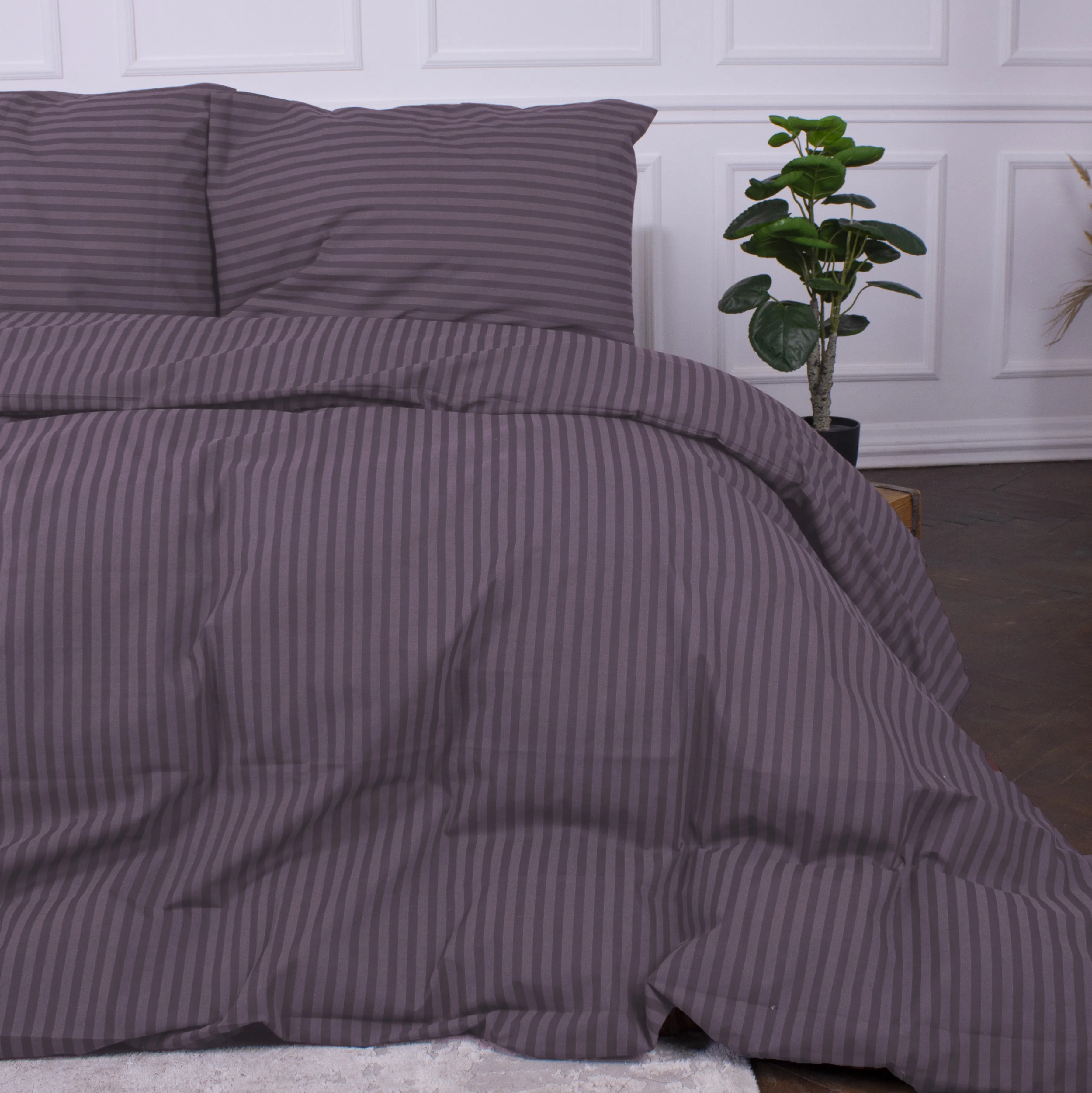 Купить Комплект постельного белья MirSon 143 x 210 Ranforce Elite 17-0603 Stripe Violet Ранфорс (2200008051594) - Фото 1 Комплект постельного белья MirSon 143 x 210 Ranforce Elite 17-0603 Stripe Violet Ранфорс (2200008051594) - Фото 1
