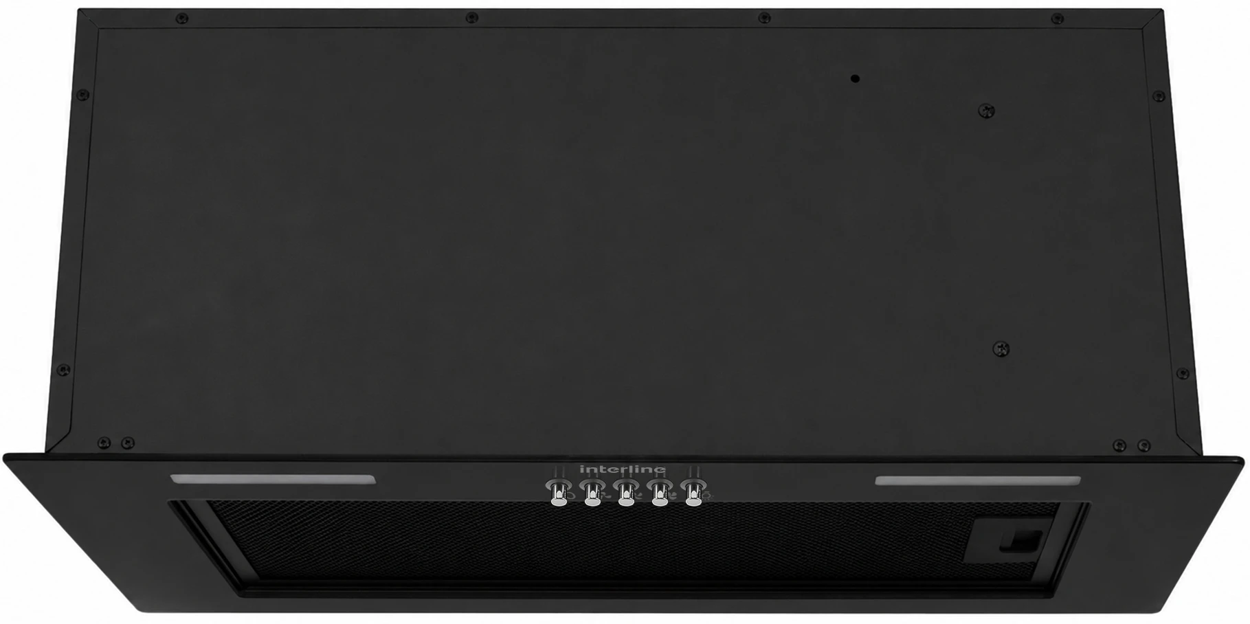 Витяжка вбудована Interline BASIC Glass BL A/60/PB