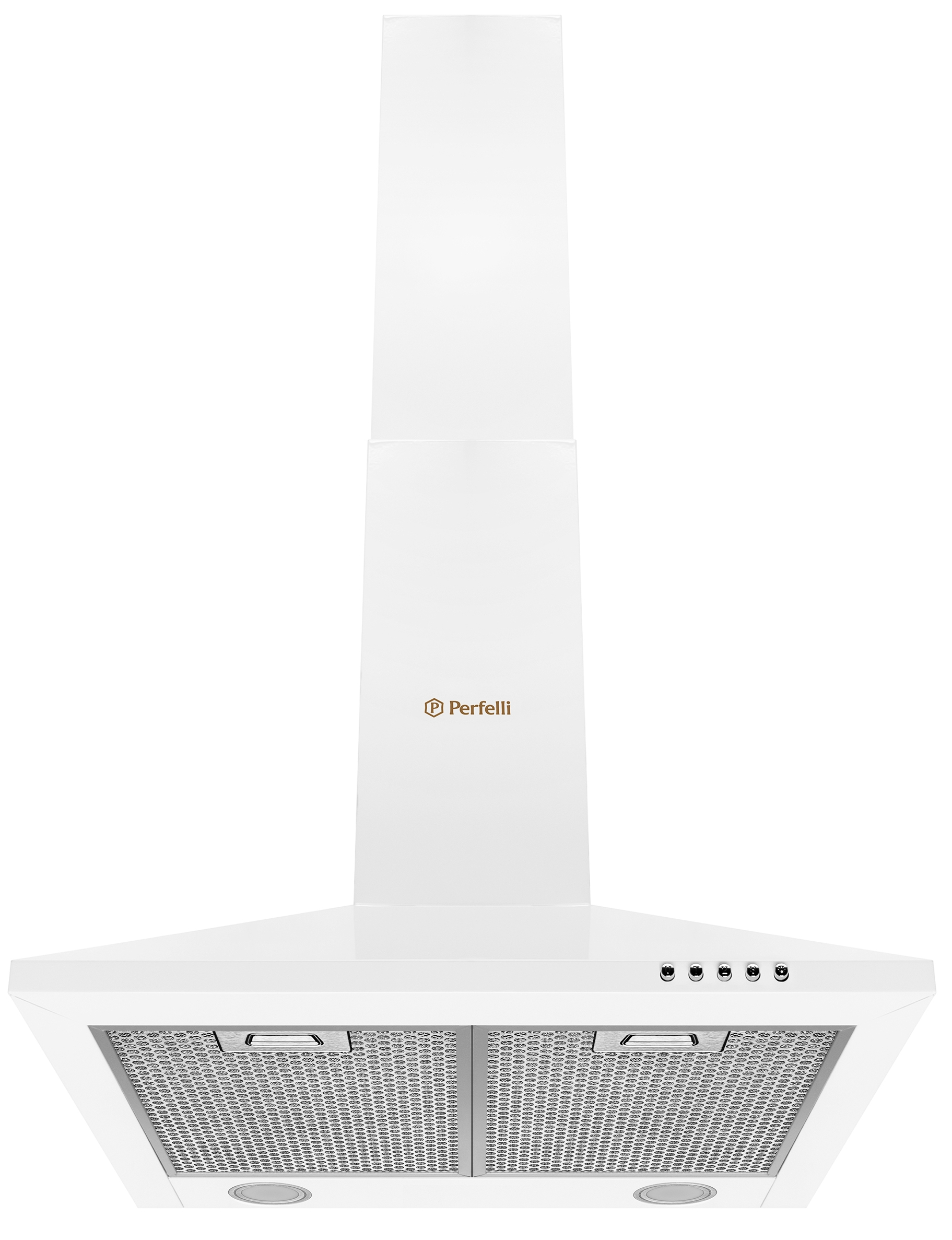Витяжка декоративна Perfelli K 6210 WH 700 LED - Фото 1