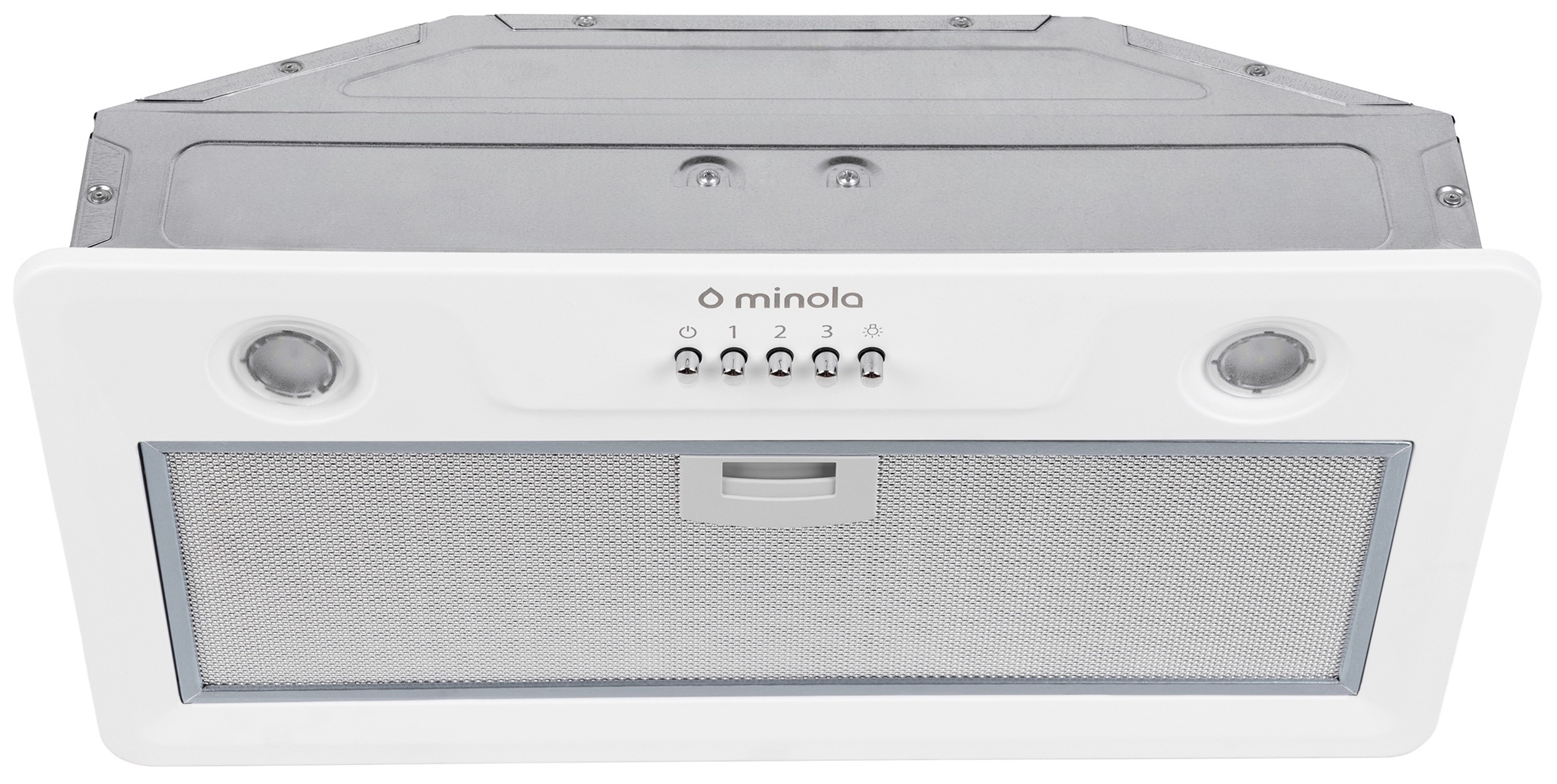 Вытяжка встраиваемая Minola HBI 5202 WH 700 LED - Фото 1