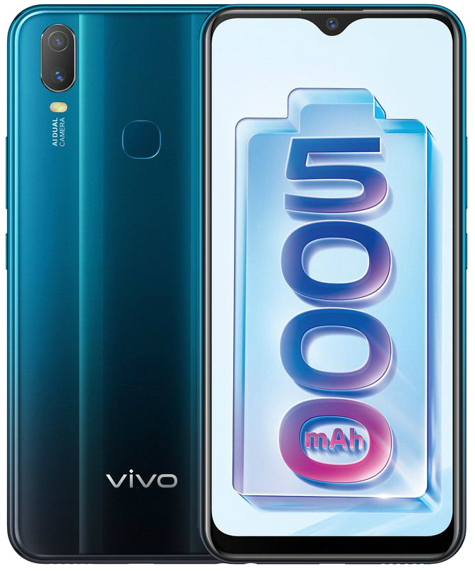 Смартфон vivo Y11 3/32 Gb Blue купить - цена, характеристики | COMFY