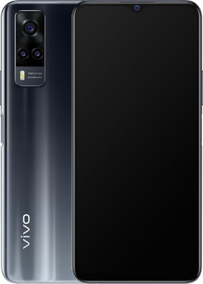 Уценка - Смартфон vivo Y31 4/128Gb Racing Black - Фото 1