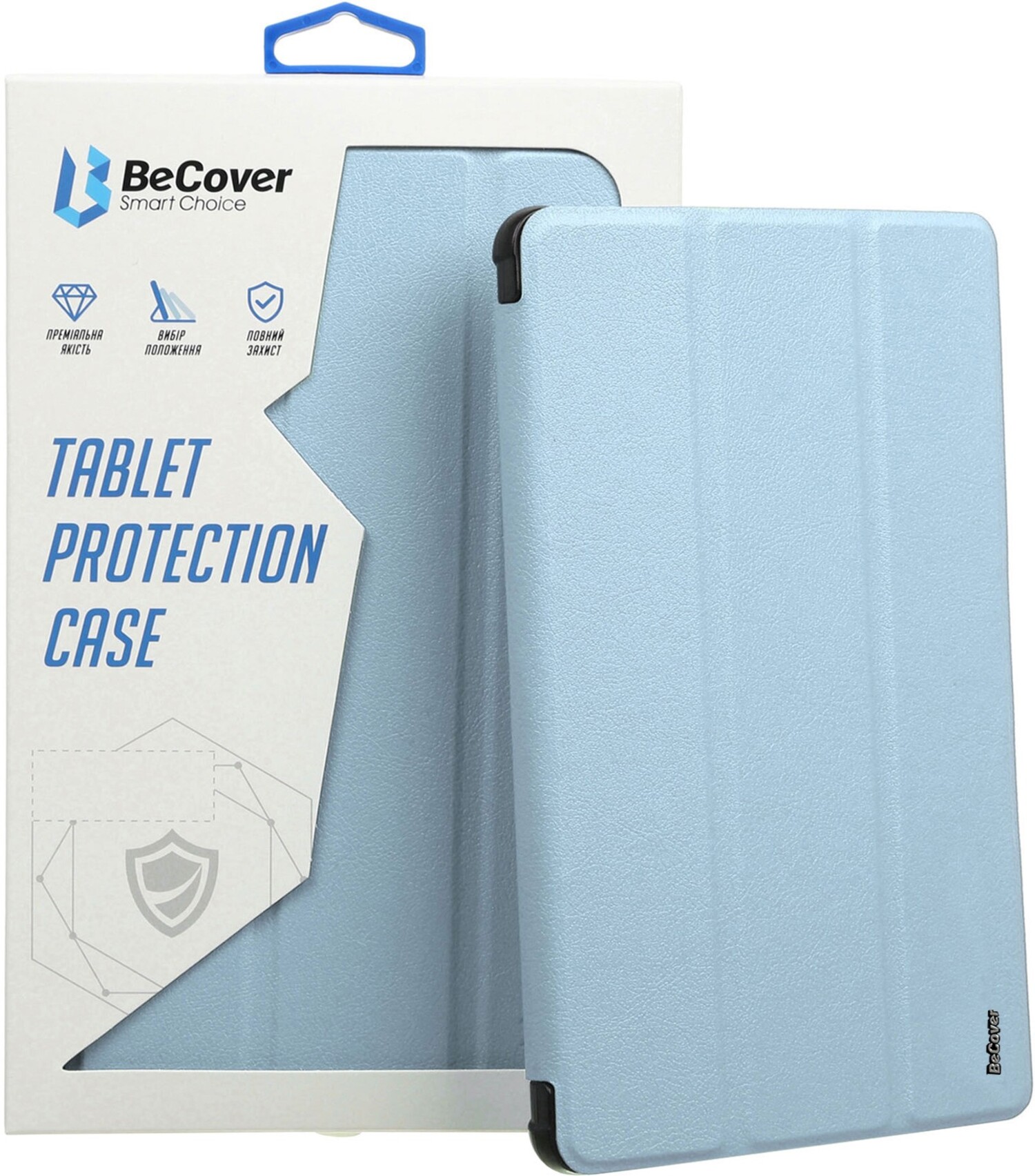 Чехол для планшета Becover for Apple iPad 10.9'' (10 Gen)/iPad 11'' (A16) Light Blue (708522) - Фото 1