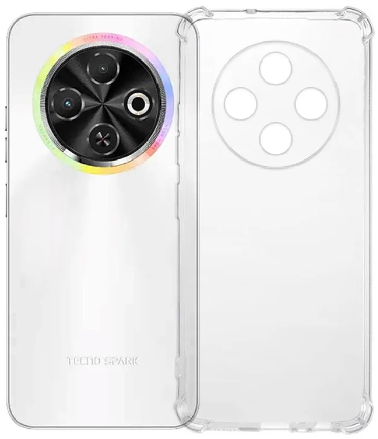Чехол для смартфона BeCover Anti-Shock for Tecno Spark 30C 4G Clear (712783) - Фото 1