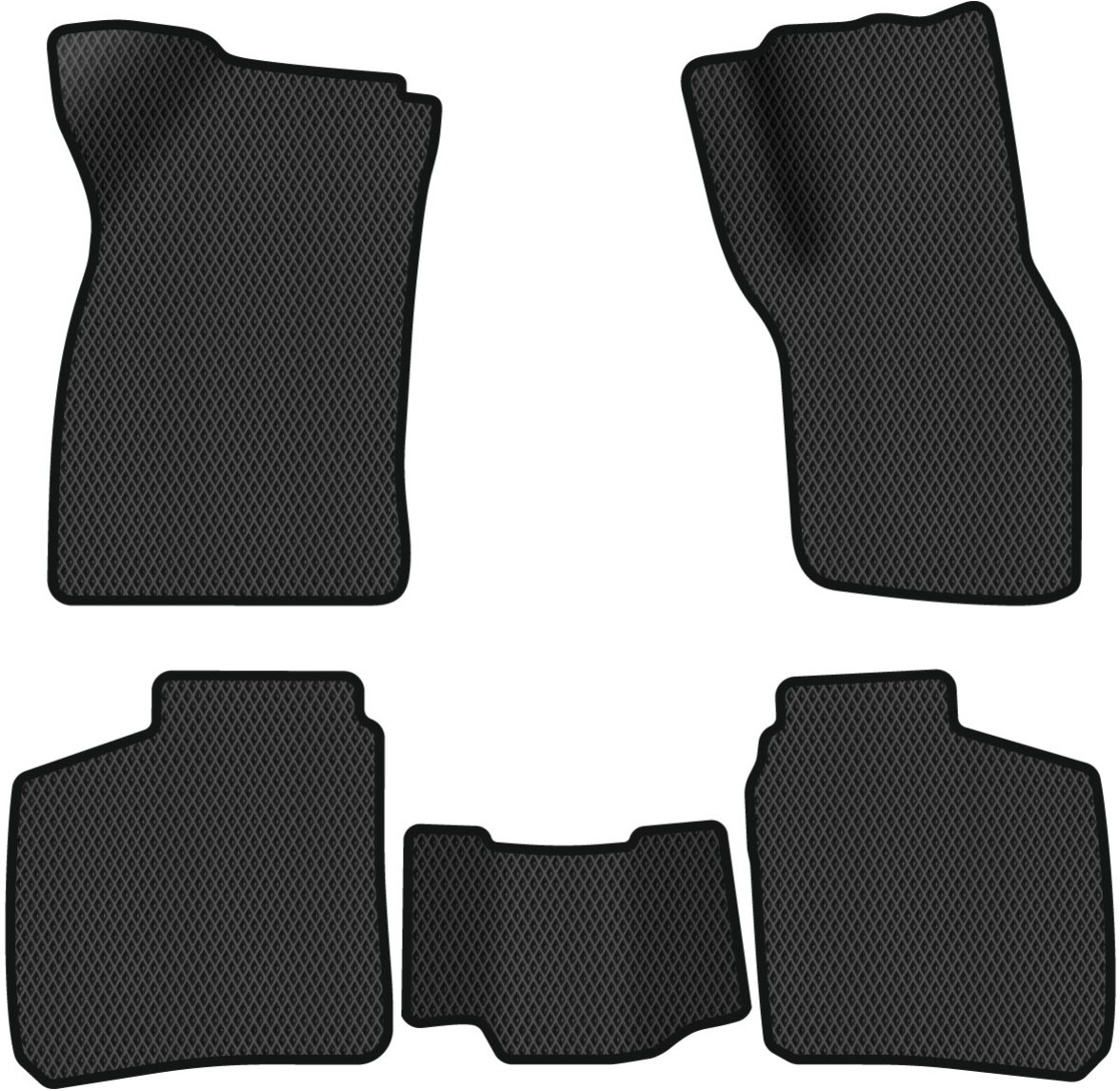 EVA килимки в салон авто EVAtech для S40 (Right-hand Drive) Volvo 1996-2004 1 покоління Sedan EU (VV33895CD5RBB) - Фото 1