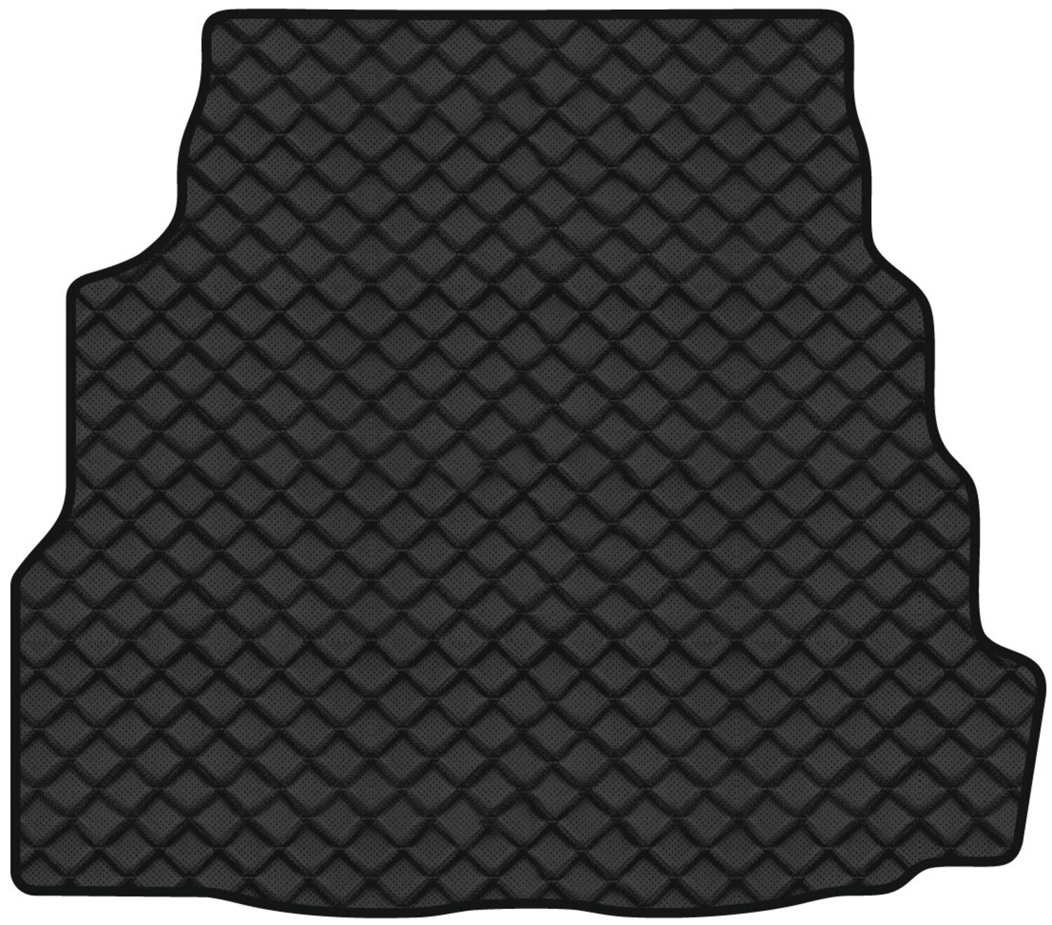 Килимок з екошкіри в багажник авто EVAtech для S80 (TS) Volvo 1998-2006 1 покоління Sedan EU (VV3522B1BBB) - Фото 1