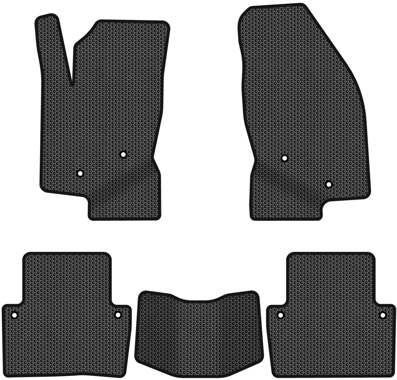 EVA килимки в салон авто EVAtech для S80 (TS) Volvo 1998-2006 1 покоління Sedan EU (VV3522CV5VL8SBB) - Фото 1