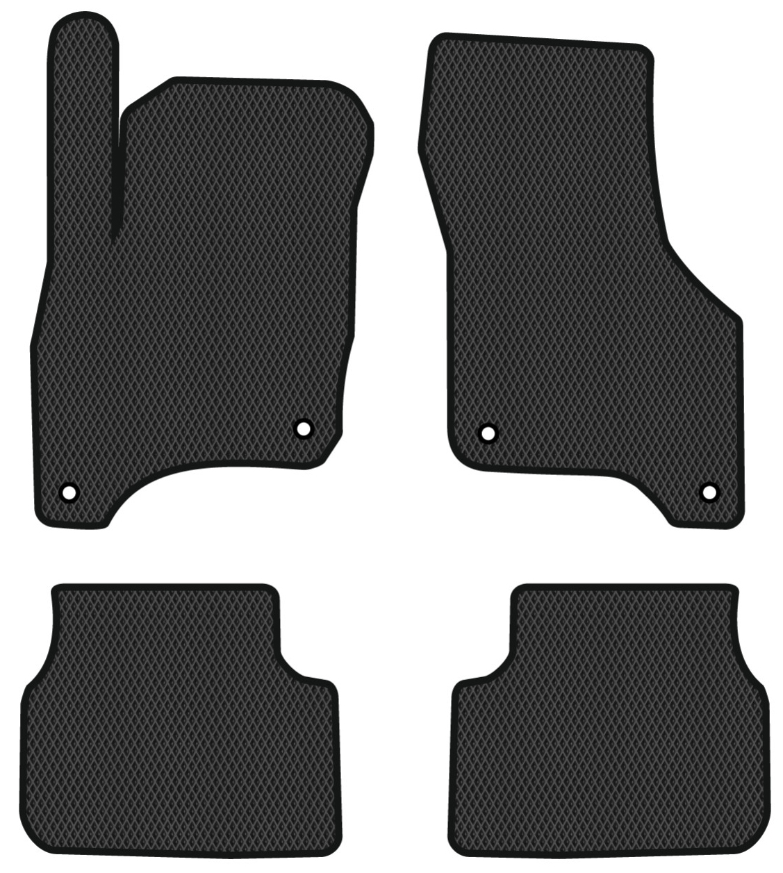 EVA коврики в салон авто EVAtech для e-Bora Volkswagen 2019 1 поколение Sedan EU VW11298PV4AV4RBB - Фото 1