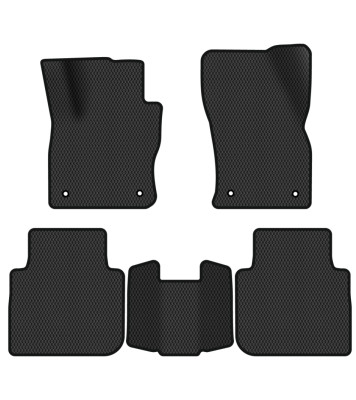 EVA килимки в салон авто EVAtech для Tiguan Allspace 7 seats Volkswagen 2016-2020 1 покоління SUV EU (VW13964CO5AV4RBB) - Фото 1