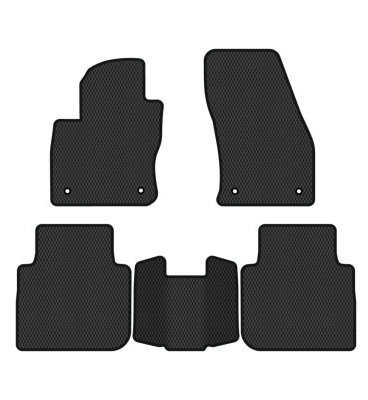 EVA килимки в салон авто EVAtech для Tiguan Allspace 7 seats Volkswagen 2016-2020 1 покоління SUV EU (VW13964CS5AV4RBB) - Фото 1