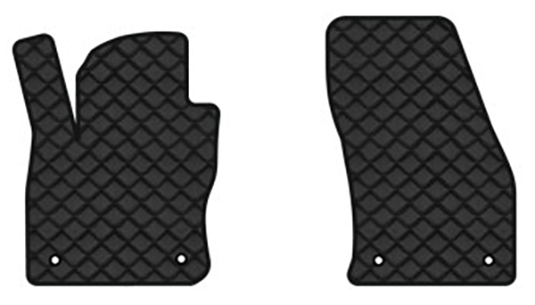 Коврики из экокожи в салон авто передние EVAtech ECO для Tiguan Allspace 5 seats Volkswagen 2016-2020 1 поколение SUV USA VW13965AR2AV4BBB - Фото 1