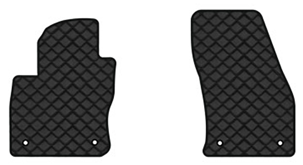 Коврики из экокожи в салон авто передние EVAtech ECO для Tiguan Allspace 5 seats Volkswagen 2016-2020 1 поколение SUV USA VW13965AS2AV4BBB - Фото 1