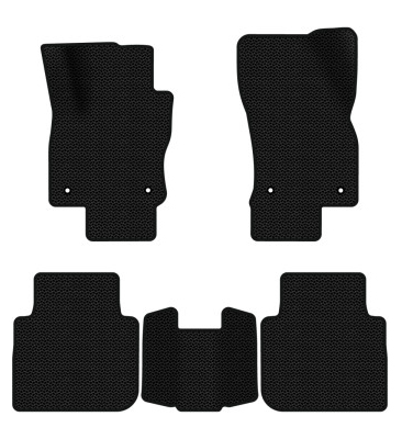 EVA коврики в салон авто EVAtech для Tiguan Allspace 5 seats Volkswagen 2016-2020 1 поколение SUV USA (VW13965CC5AV4KBB) - Фото 1