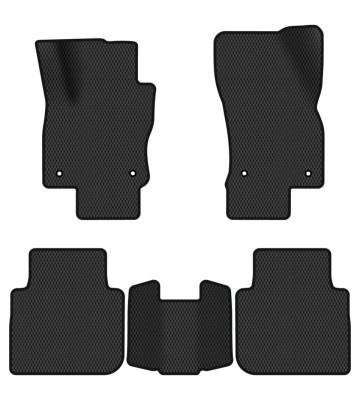 EVA коврики в салон авто EVAtech для Tiguan Allspace 5 seats Volkswagen 2016-2020 1 поколение SUV USA (VW13965CC5AV4RBB) - Фото 1