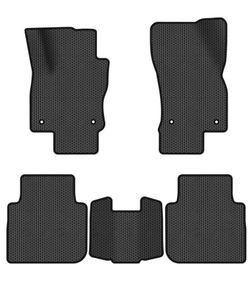 EVA коврики в салон авто EVAtech для Tiguan Allspace 5 seats Volkswagen 2016-2020 1 поколение SUV USA (VW13965CC5AV4SBB) - Фото 1