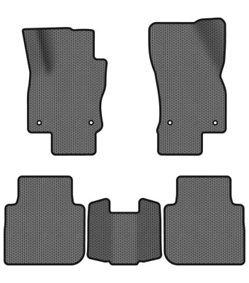 EVA коврики в салон авто EVAtech для Tiguan Allspace 5 seats Volkswagen 2016-2020 1 поколение SUV USA (VW13965CC5AV4SGB) - Фото 1