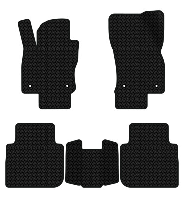EVA коврики в салон авто EVAtech для Tiguan Allspace 5 seats Volkswagen 2016-2020 1 поколение SUV USA (VW13965CH5AV4KBB) - Фото 1
