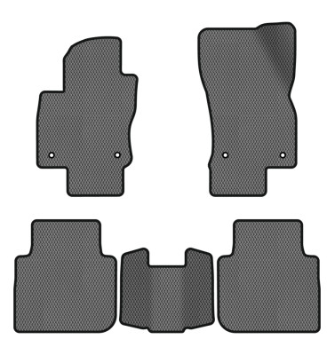 EVA коврики в салон авто EVAtech для Tiguan Allspace 5 seats Volkswagen 2016-2020 1 поколение SUV USA (VW13965CJ5AV4RGB) - Фото 1