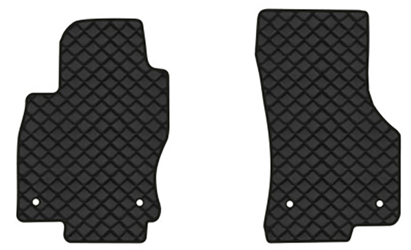 Коврики из экокожи в салон авто передние EVAtech ECO для Golf (VII) Volkswagen 2012-2020 7 поколение Htb USA VW14517AL2AV4BBB - Фото 1