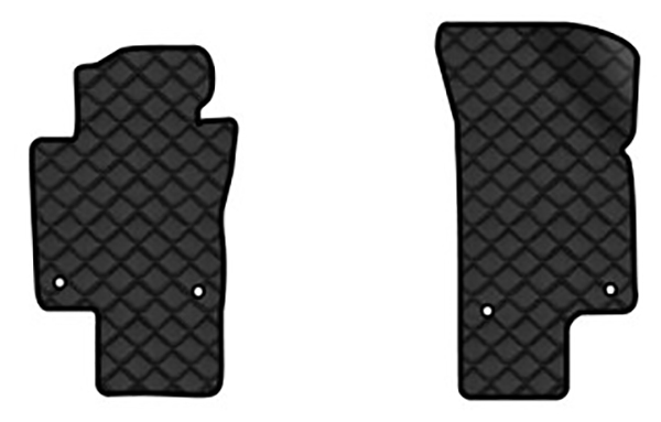 Коврики из экокожи в салон авто передние EVAtech ECO для Passat NMS Volkswagen 2010-2015 1 поколение Sedan USA VW1693AH2AV4BBB - Фото 1