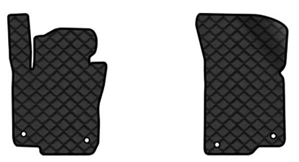 Килимки з екошкіри в салон авто передні EVAtech ECO для Passat NMS Volkswagen 2010-2015 1 покоління Sedan USA VW1693AM2AV4BBB - Фото 1