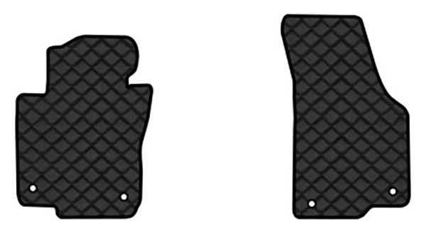 Килимки з екошкіри в салон авто передні EVAtech ECO для Passat NMS Volkswagen 2010-2015 1 покоління Sedan USA VW1693AS2AV4BBB - Фото 1