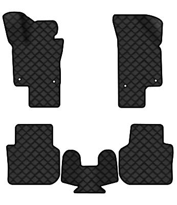 Коврики из экокожи в салон авто EVAtech ECO для Passat NMS Volkswagen 2010-2015 1 поколение Sedan USA (VW1693CC5AV4BBB) - Фото 1