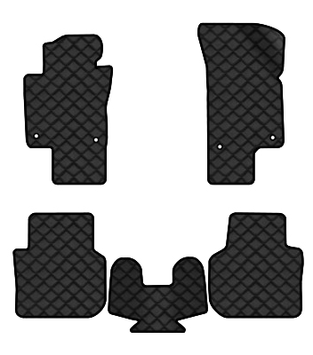 Коврики из экокожи в салон авто EVAtech ECO для Passat NMS Volkswagen 2010-2015 1 поколение Sedan USA (VW1693CJ5AV4BBB) - Фото 1