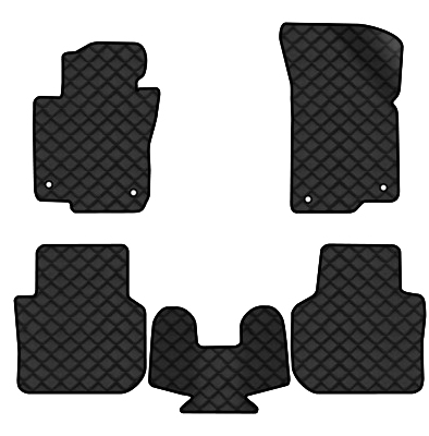 Коврики из экокожи в салон авто EVAtech ECO для Passat NMS Volkswagen 2010-2015 1 поколение Sedan USA (VW1693CP5AV4BBB) - Фото 1
