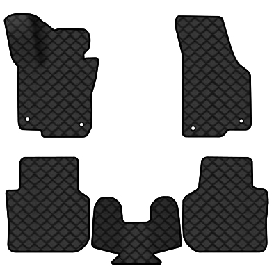 Коврики из экокожи в салон авто EVAtech ECO для Passat NMS Volkswagen 2010-2015 1 поколение Sedan USA (VW1693CQ5AV4BBB) - Фото 1