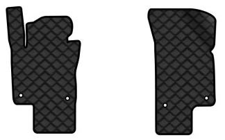 Коврики из экокожи в салон авто передние EVAtech ECO для Passat NMS Restyling Volkswagen 2015-2019 1 поколение Sedan USA VW1696AA2AV4BBLB - Фото 1