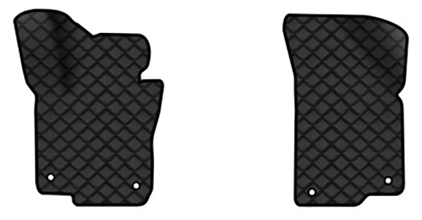 Коврики из экокожи в салон авто передние EVAtech ECO для Passat NMS Restyling Volkswagen 2015-2019 1 поколение Sedan USA VW1696AN2AV4BBLB - Фото 1