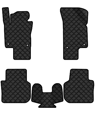 Коврики из экокожи в салон авто EVAtech ECO для Passat NMS Restyling Volkswagen 2015-2019 1 поколение Sedan USA (VW1696CH5AV4BBLB) - Фото 1